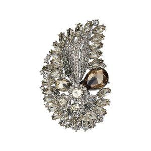 CAbi Paisley stone buckle